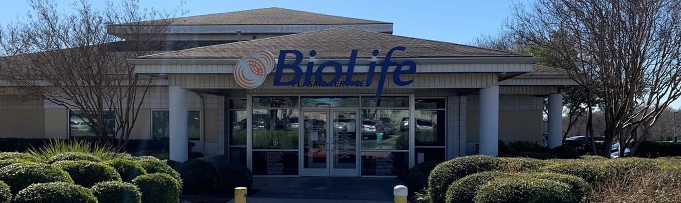 Austin, Texas BioLife Plasma Center Building