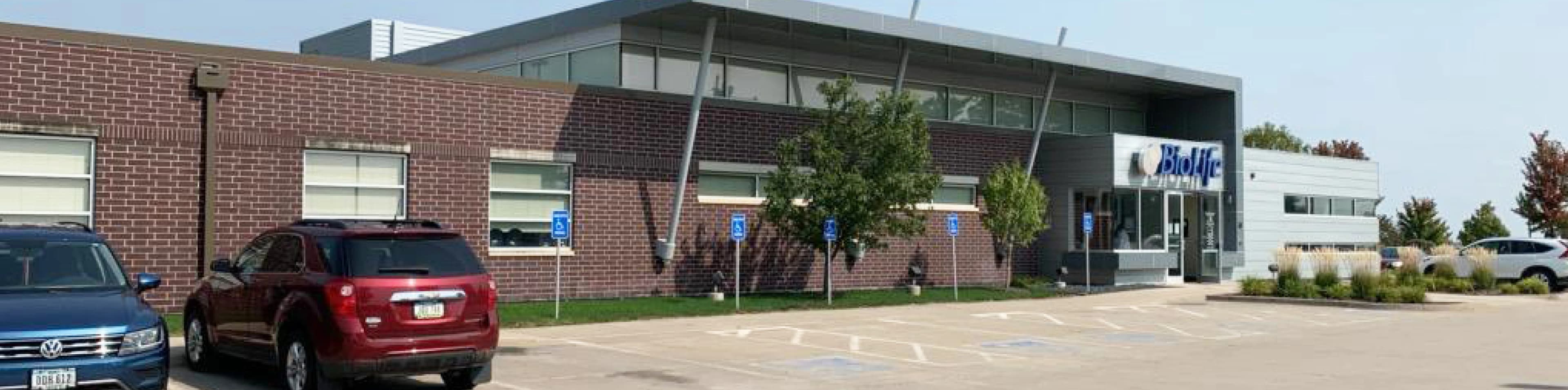 Cedar Falls, Iowa BioLife Plasma Center Building