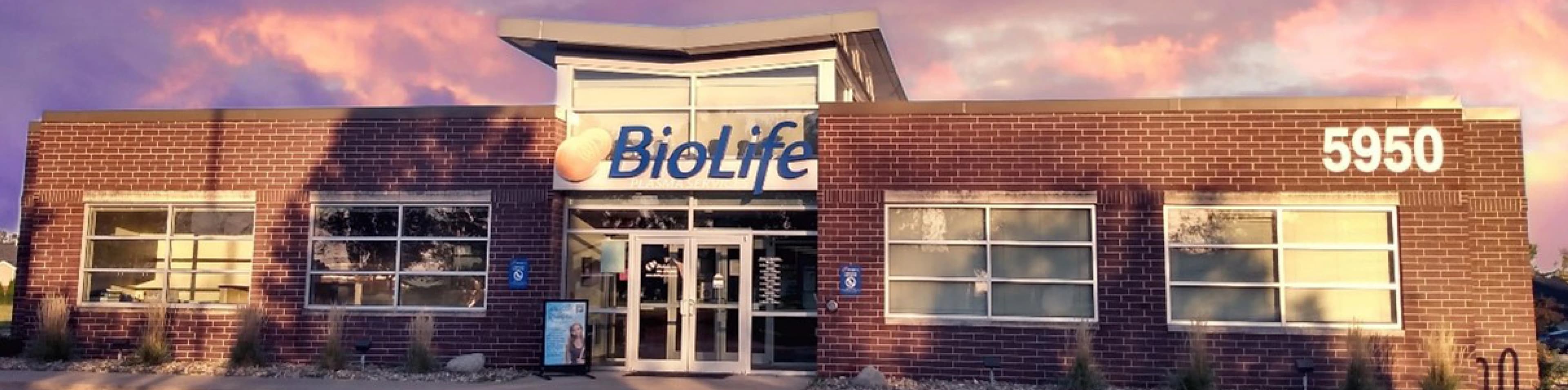 Cedar Rapids - Rockwell, Iowa BioLife Plasma Center Building