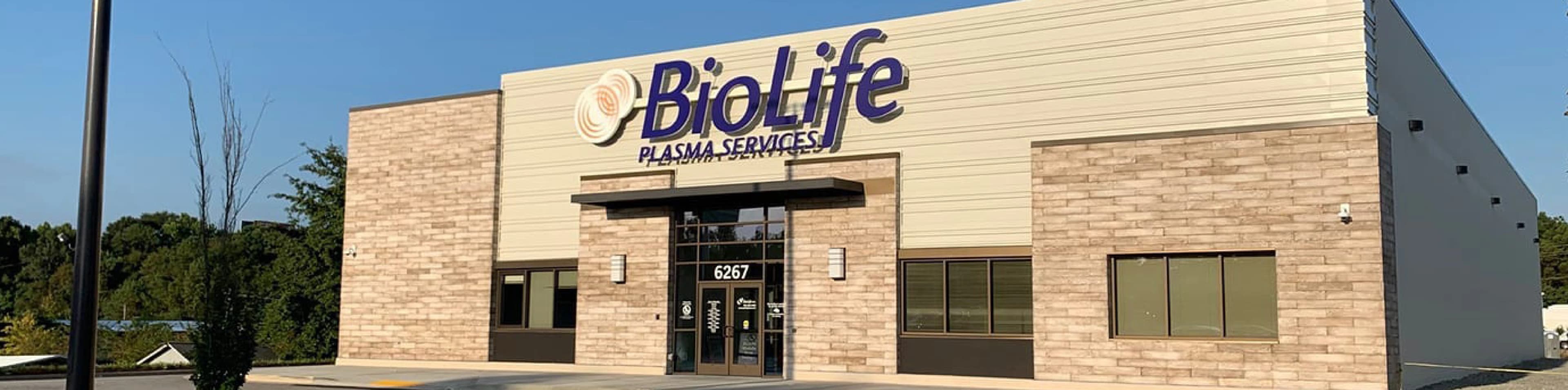 Columbus, Georgia BioLife Plasma Center Building