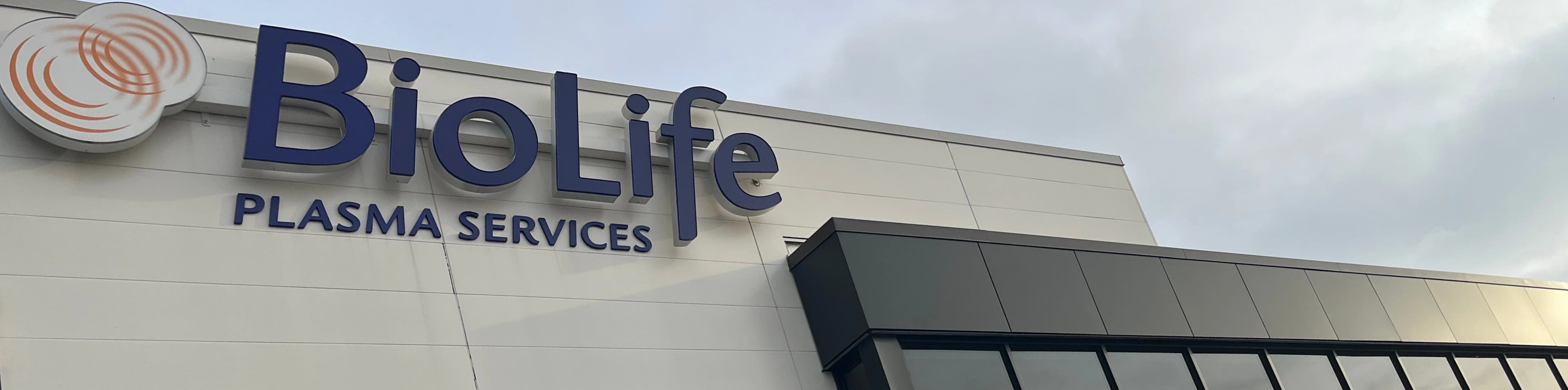 Edificio del Centro de Plasma de BioLife en Dallas, Texas