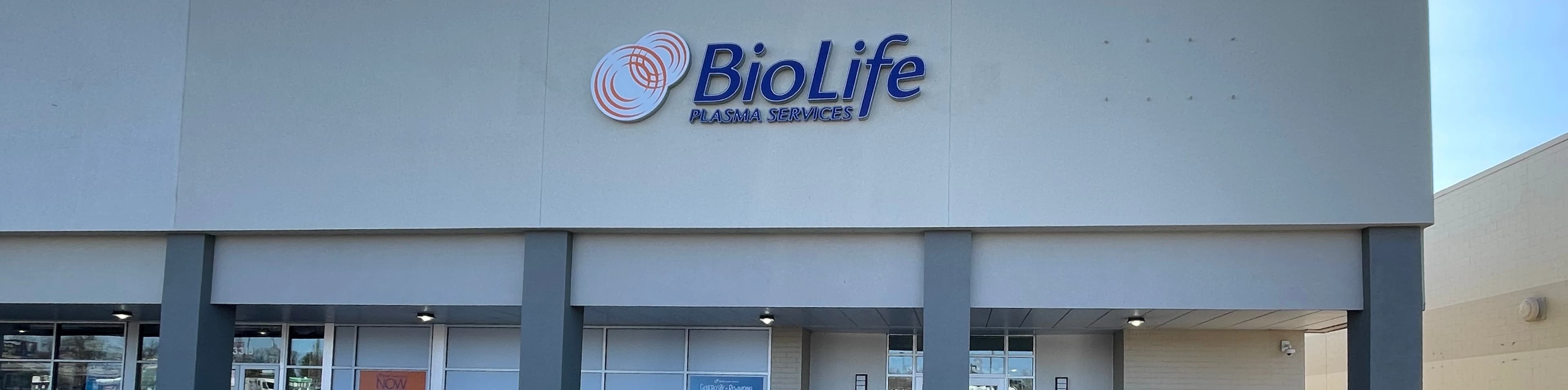 Des Moines, Iowa BioLife Plasma Center Building