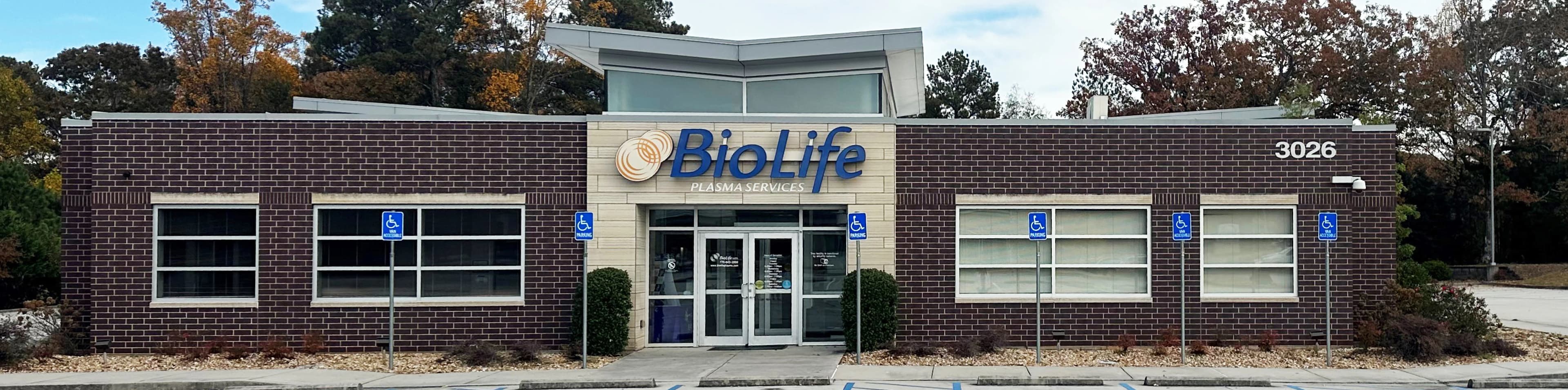 Douglasville, Georgia BioLife Plasma Center Building