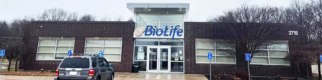 Elkhart, Indiana BioLife Plasma Center Building