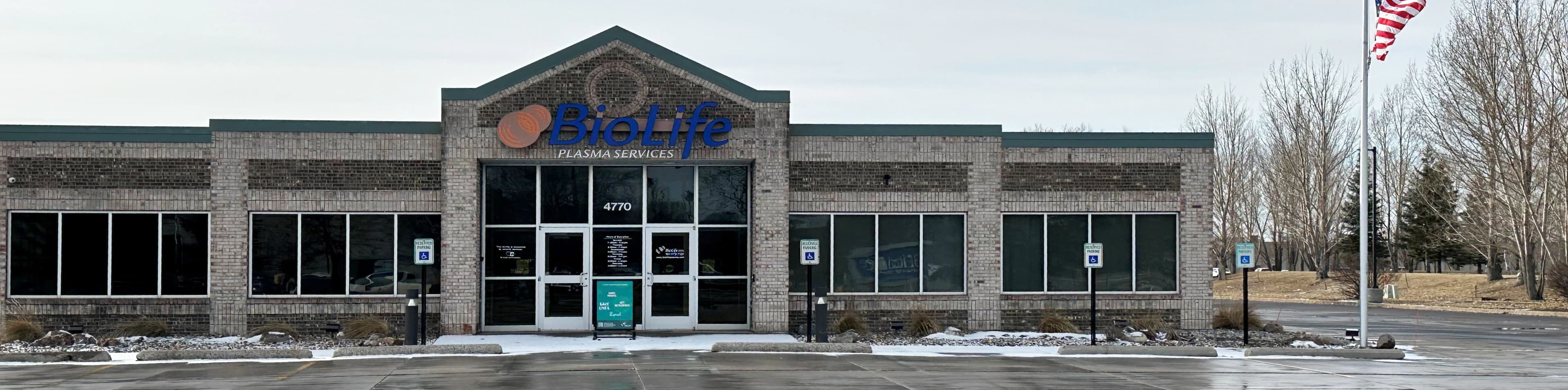 Grand Forks, North Dakota BioLife Plasma Center Building