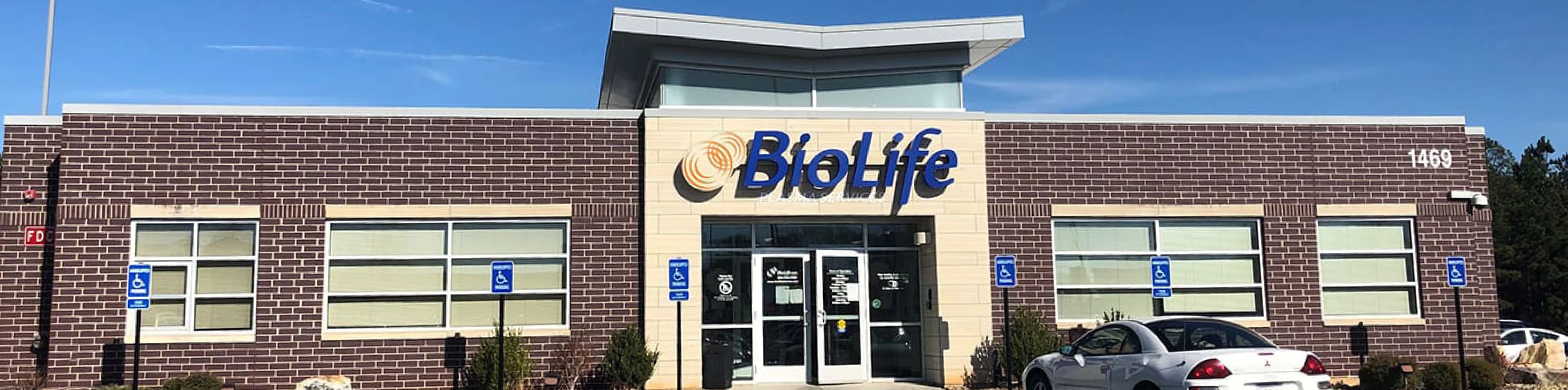 Greenville, South Carolina BioLife Plasma Center Building