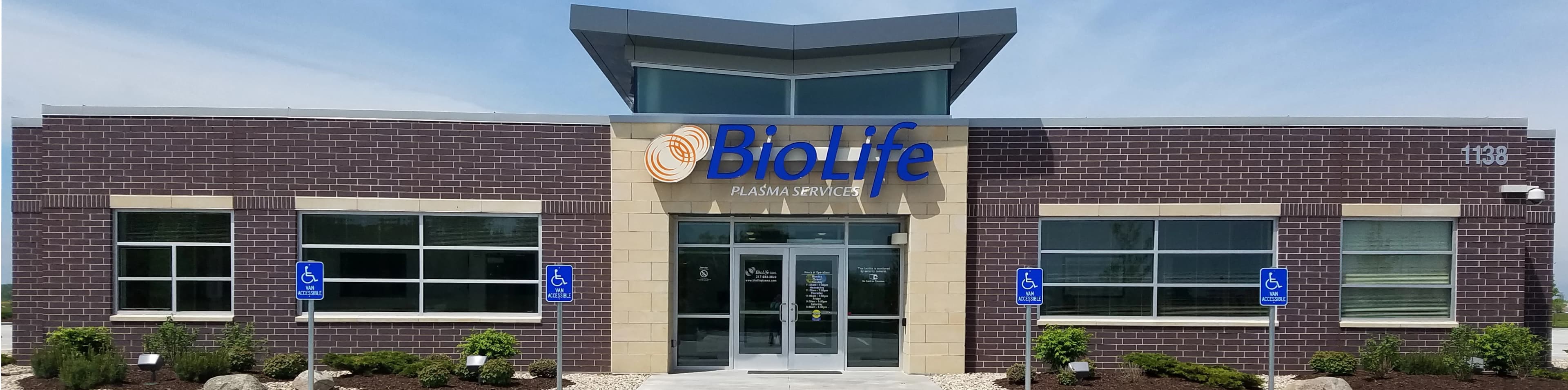 Greenwood, Indiana BioLife Plasma Center Building