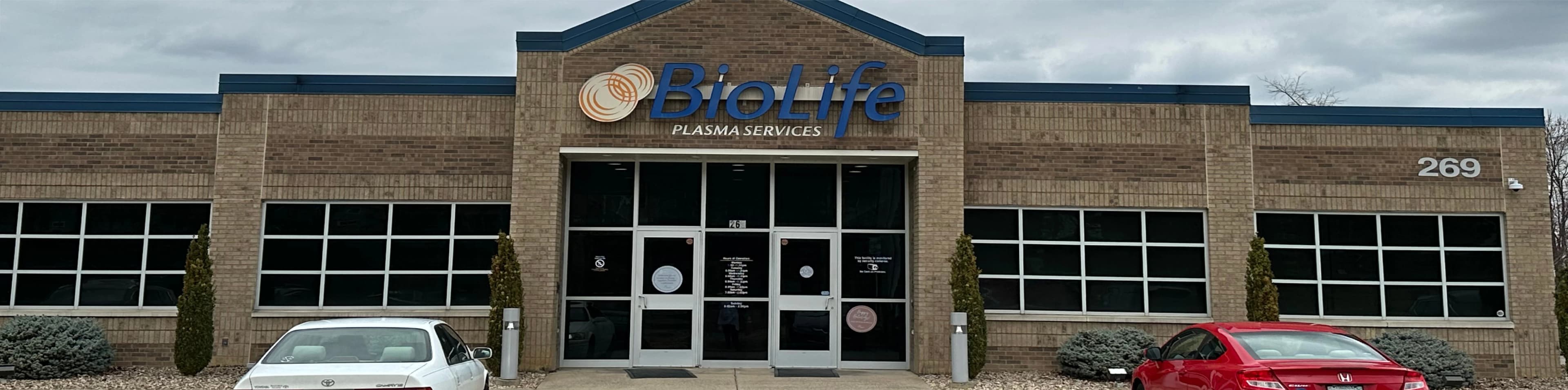 Harrisonburg, Virginia BioLife Plasma Center Building