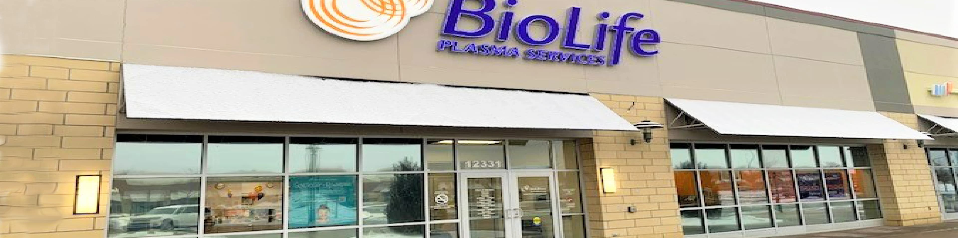 Edificio del Centro de Plasma de BioLife en Holland, Michigan