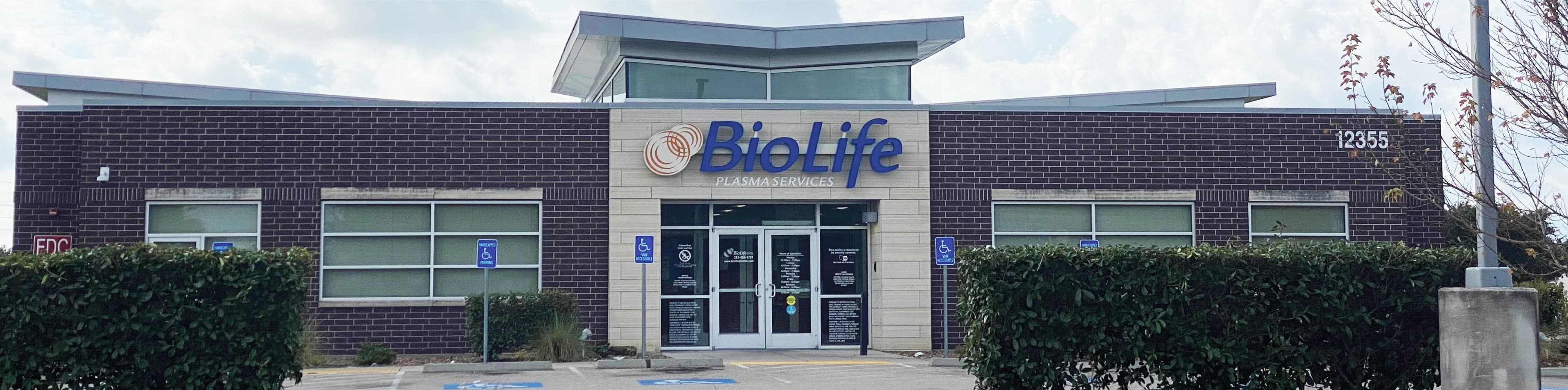 Edificio del Centro de Plasma de BioLife en Houston - FM, Texas