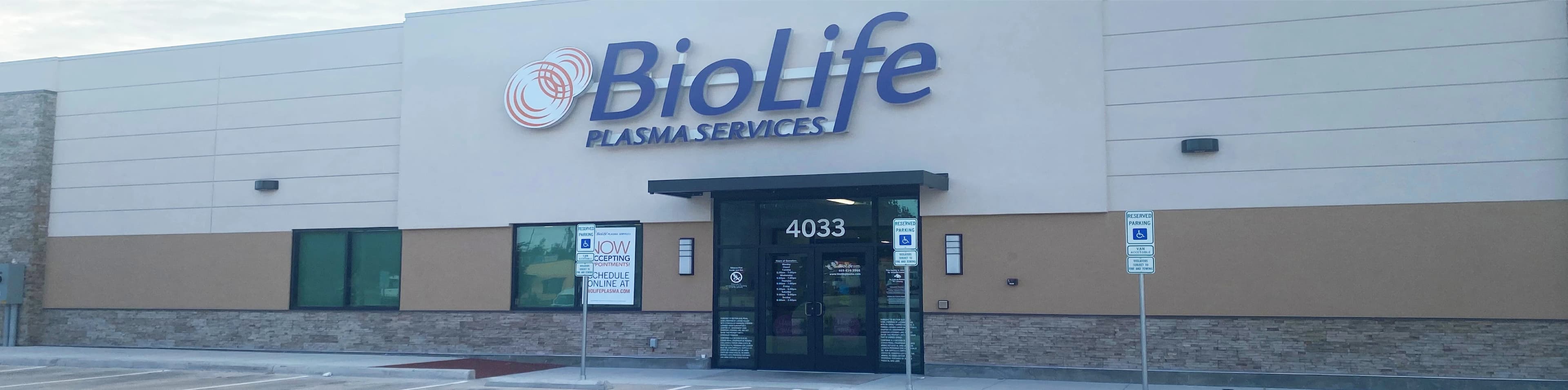 Irving, Texas BioLife Plasma Center Building