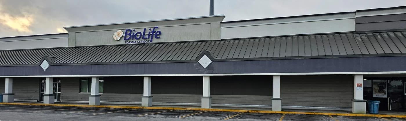 Edificio del Centro de Plasma de BioLife en Jacksonville, Florida