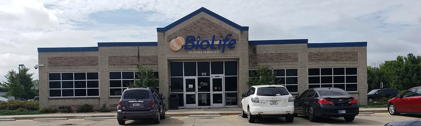 Edificio del Centro de Plasma de BioLife en Kokomo, Indiana