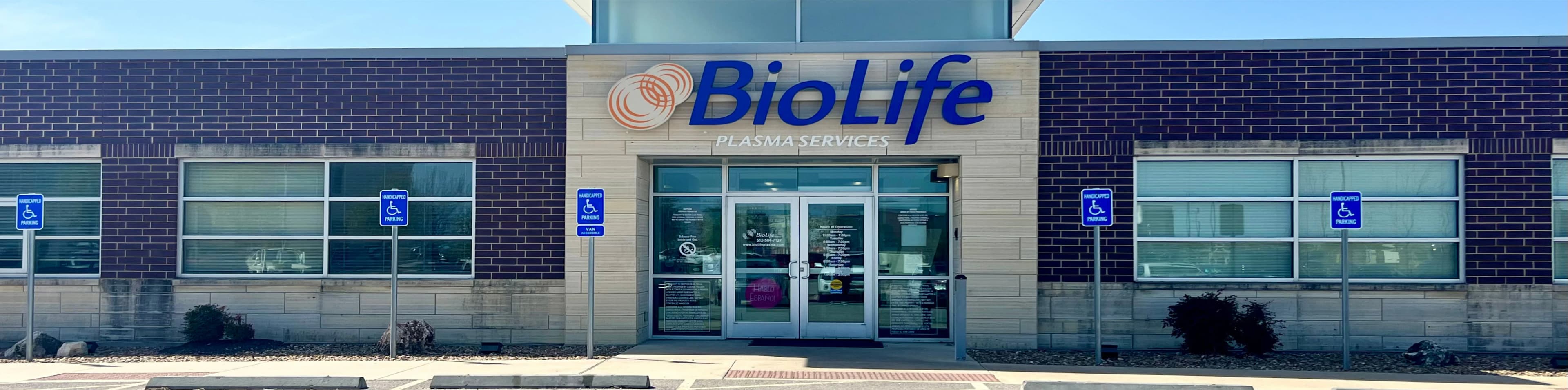 Kyle, Texas BioLife Plasma Center Building