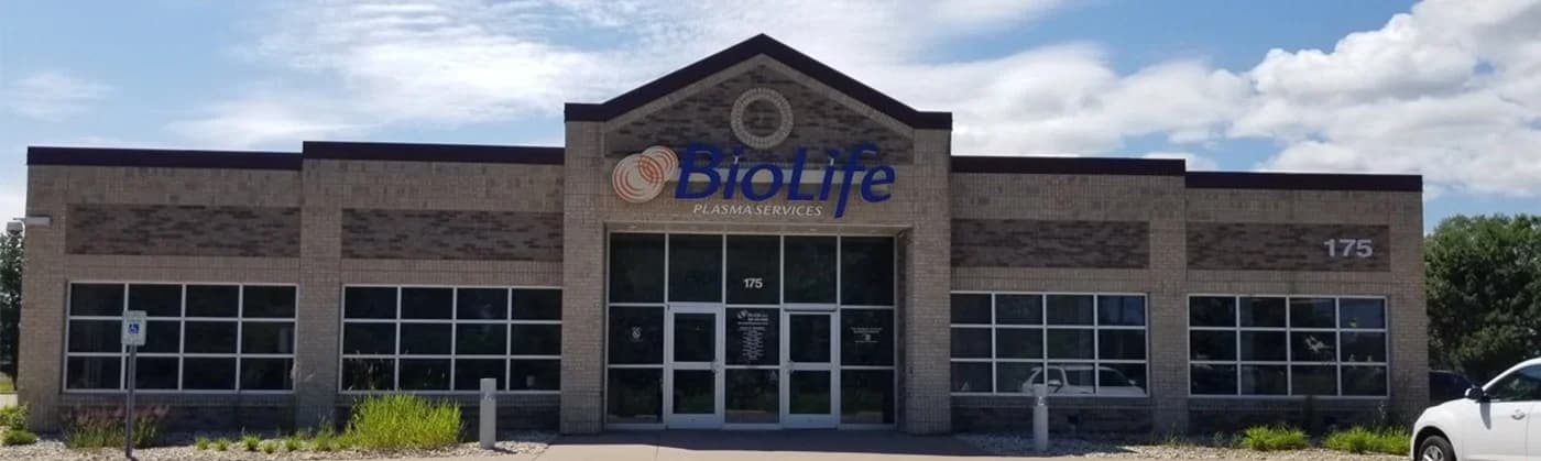 Edificio del Centro de Plasma de BioLife en Marquette, Michigan