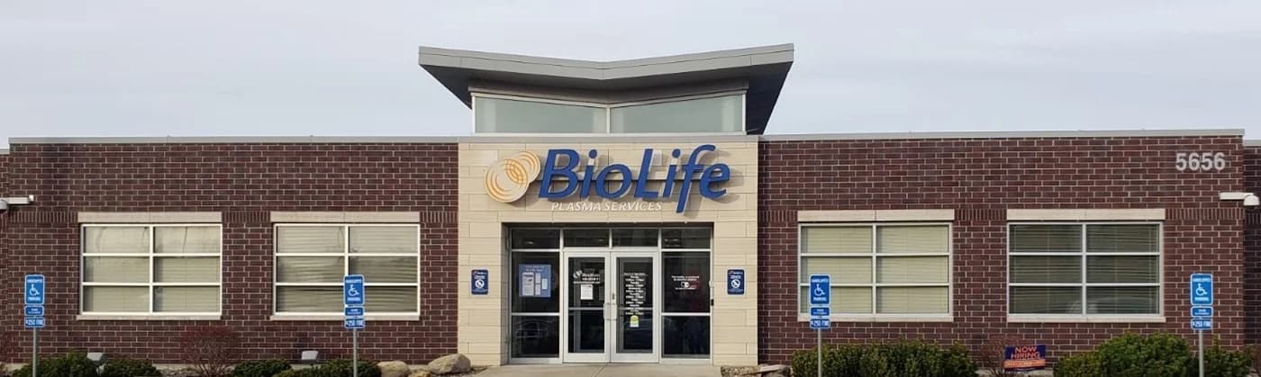Edificio del Centro de Plasma de BioLife en Mentor, Ohio