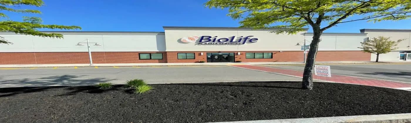 Edificio del Centro de Plasma de BioLife en Methuen, Massachusetts