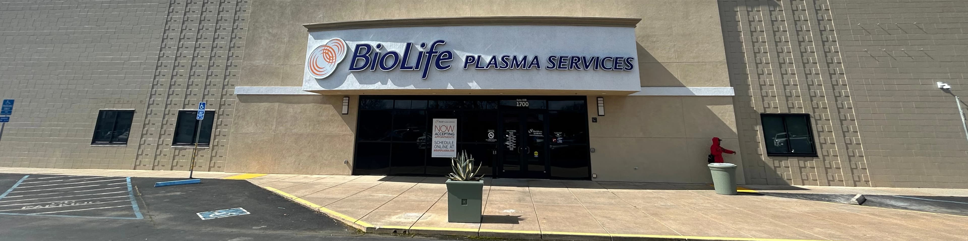 Modesto, California BioLife Plasma Center Building