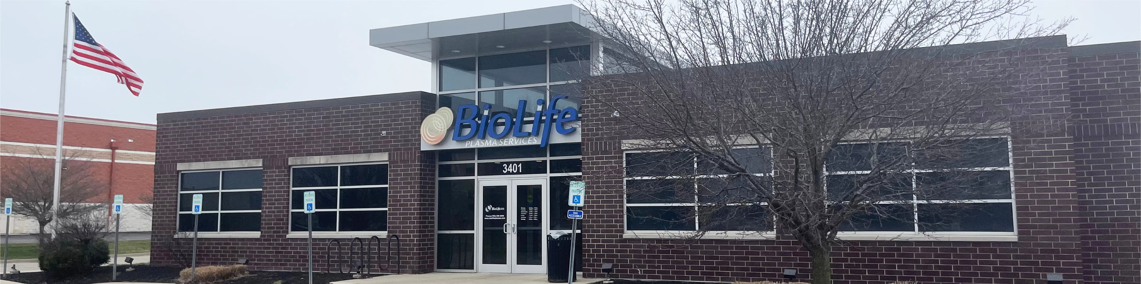 Muncie, Indiana BioLife Plasma Center Building