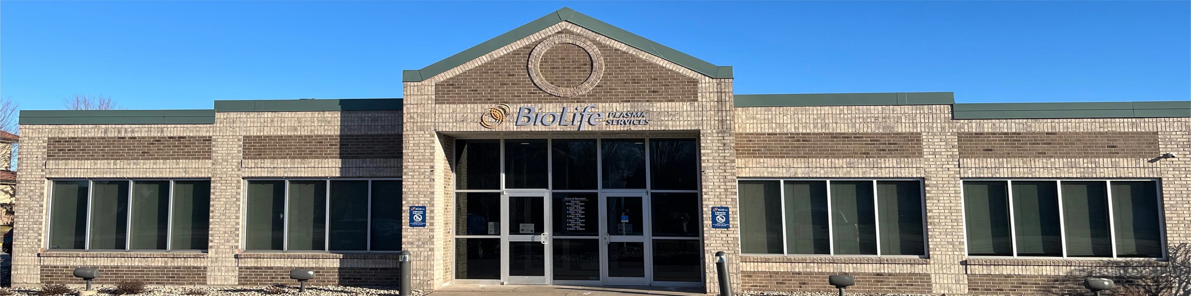 Oshkosh, Wisconsin BioLife Plasma Center Building