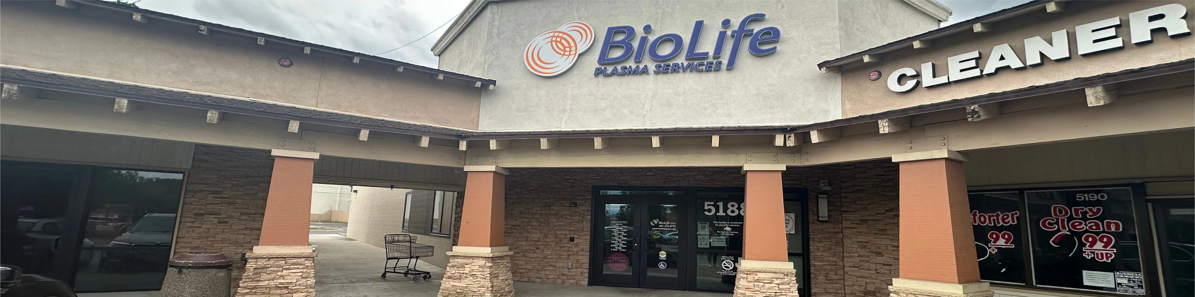 Riverside, California BioLife Plasma Center Building