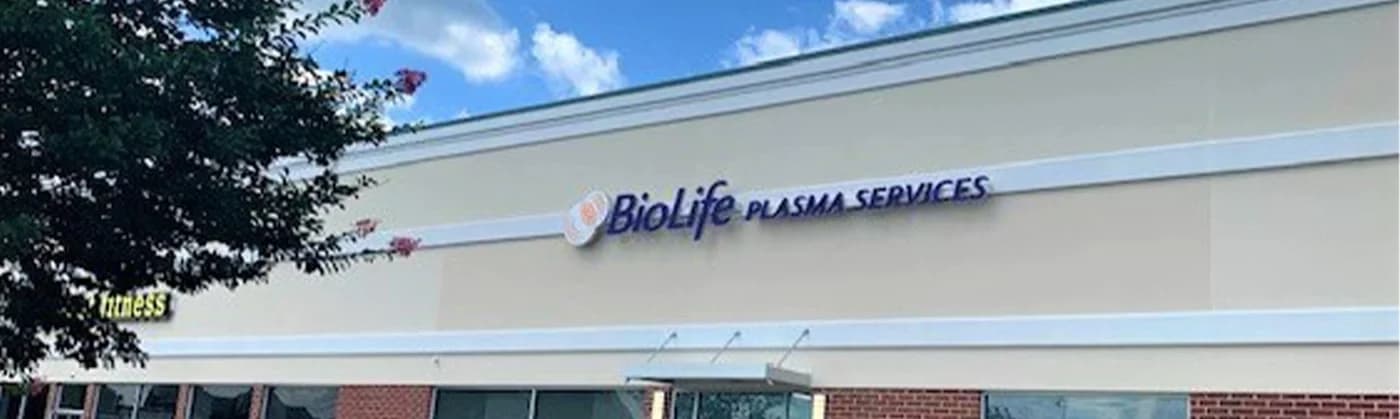 Edificio del Centro de Plasma de BioLife en Salisbury, Maryland