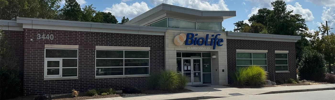 Edificio del Centro de Plasma de BioLife en Snellville, Georgia