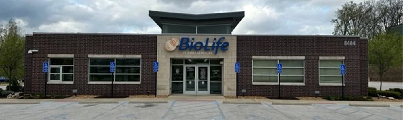 Edificio del Centro de Plasma de BioLife en St. Peters, Missouri