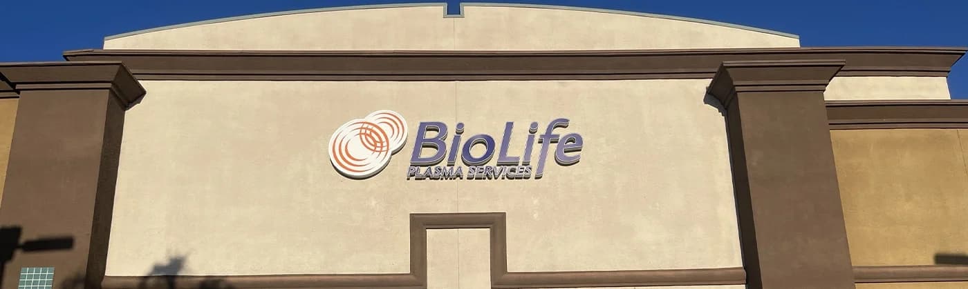 Edificio del Centro de Plasma de BioLife en Temecula, California