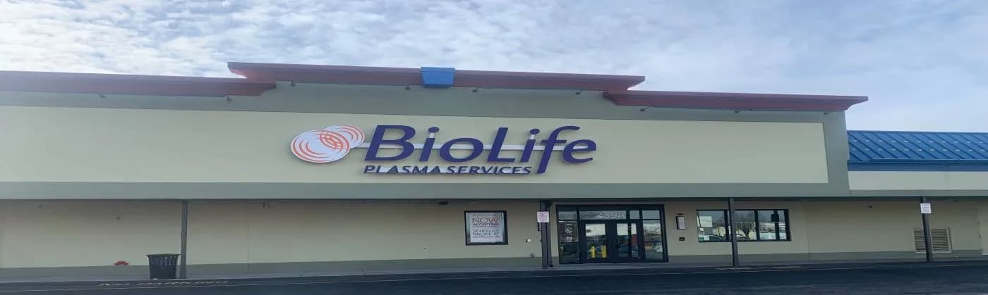 Edificio del Centro de Plasma de BioLife en West Springfield, Massachusetts