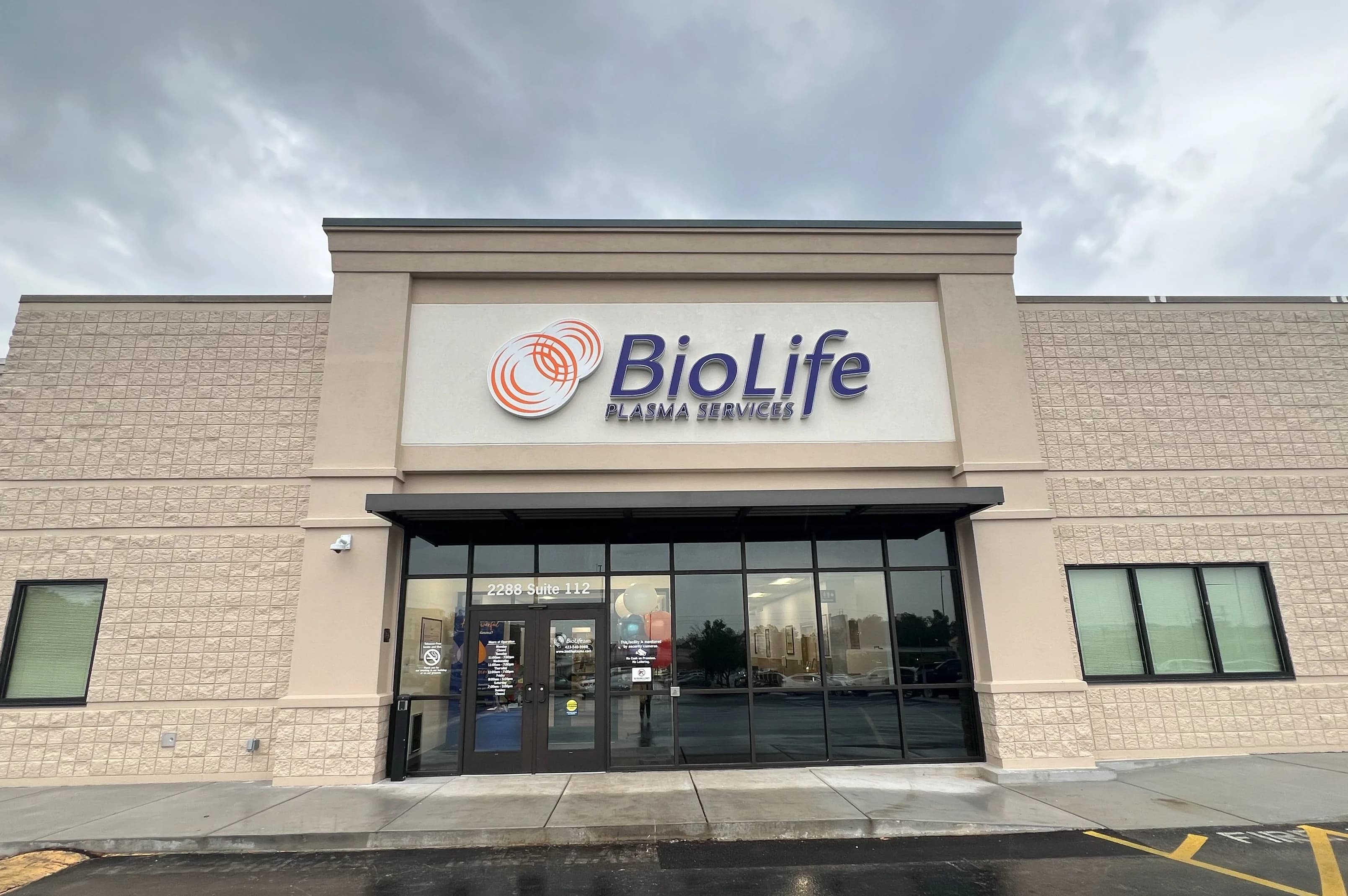 Chattanooga, Tennessee BioLife Plasma Center Building