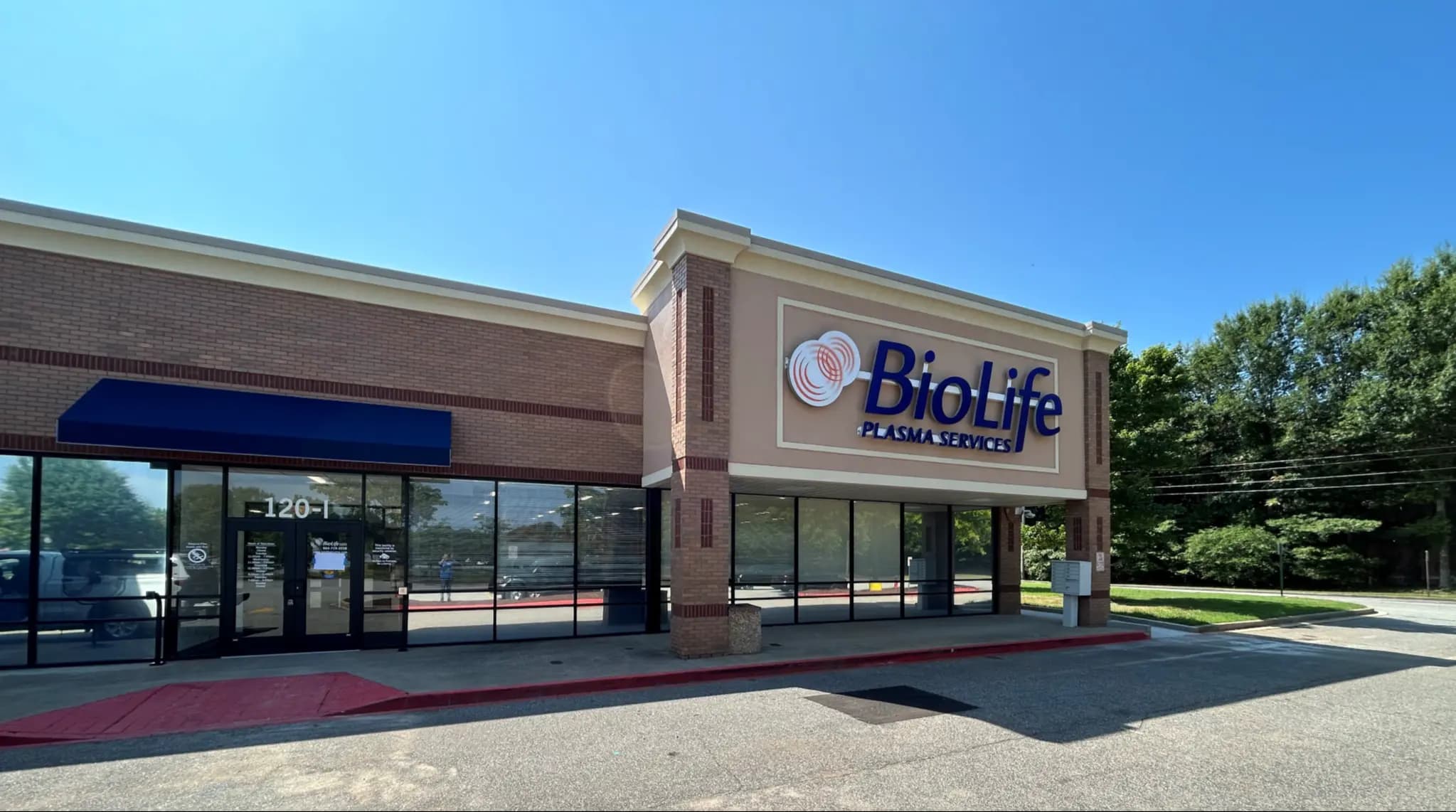 Spartanburg, South Carolina BioLife Plasma Center Building